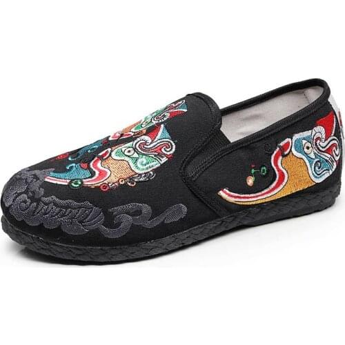 Mazefeng 2020 New Fashion Summer Men Casual Shoes Men Cloth Shoes Slip-on Male Shoes Breathable Personalities Wear-resistant 45