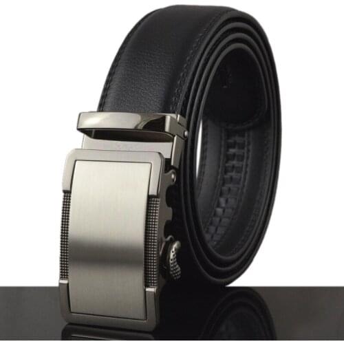 Mens business belt automatic buckle belt leather designer belts men high quality men belt luxury fashion 160cm