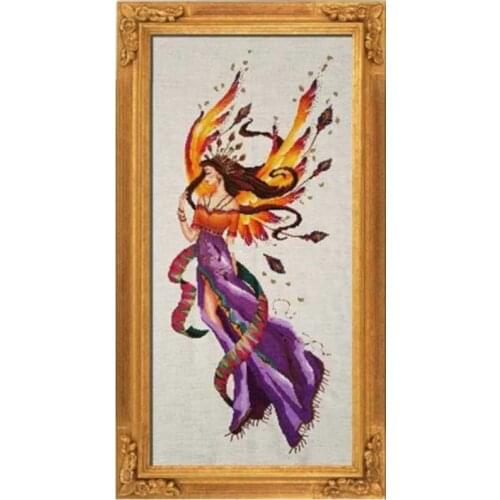Top Queen Sally Counted Cross Stitch 11CT 14CT 18CT DIY Chinese Cross Stitch Kits Embroidery Needlework Sets