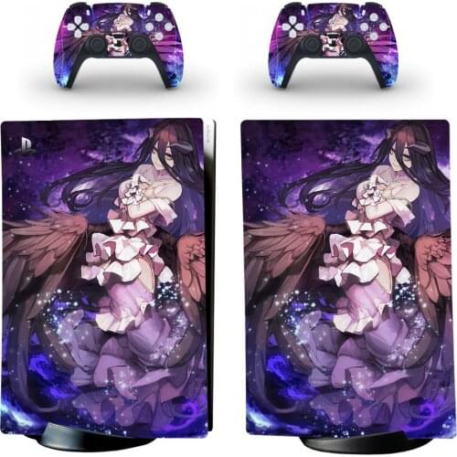 Overlord PS5 Digital Edition Skin Sticker Decal Cover for PlayStation 5 Console and 2 Controllers PS5 Skin Sticker Vinyl
