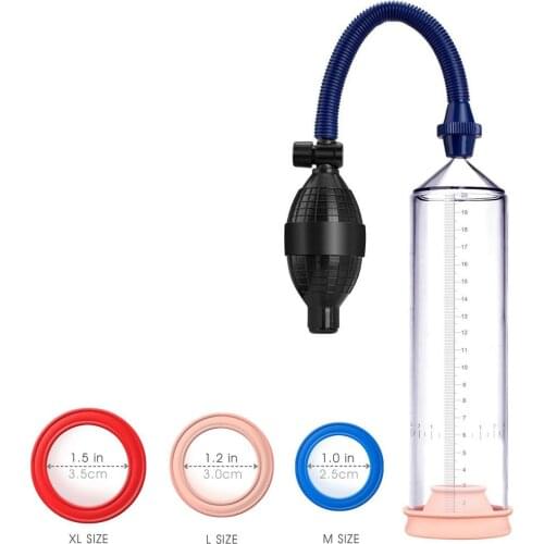 Penis Pump Penis Enlargement Vacuum Pump Penis Enlargement Pump Adult Sexy Product Sex Toys Shop for Man Couples Adults 18+ Toy