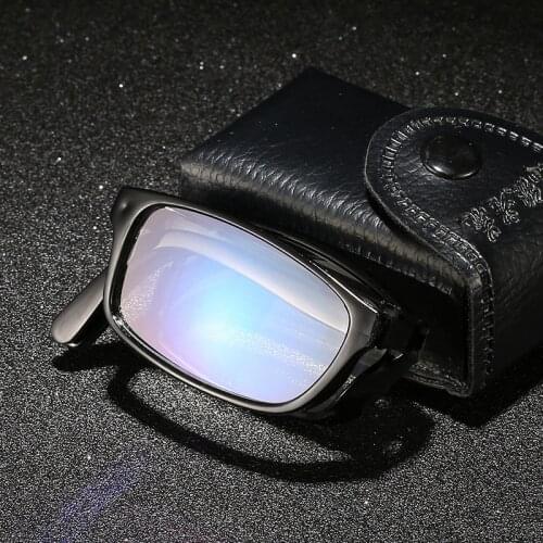 2020 New Foldable Easy Reading Mirror Smart Zoom Mens and Womens Hyperopia Glasses Anti-blue Reading Glasses Men