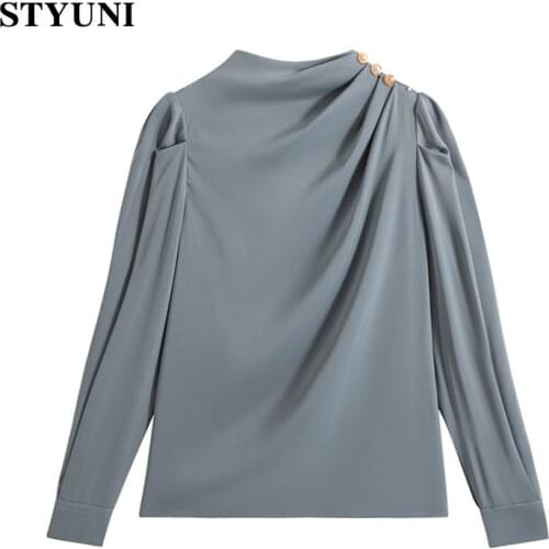 STYUNI Short Sleeve Shirts For Women