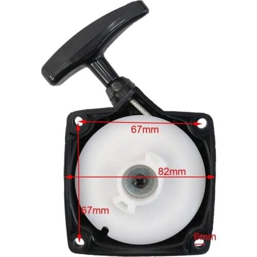 Pull Starter Start Recoil Mini Pocket Dirt bike 33cc 43cc 47cc 49cc ATV Ignition Switch Engine Pocket Dirt Bike Quad 2 Stroke