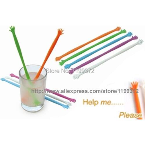 1000pcs/lot help me coffee muddler stirring bar rabble stirring rod Stir bar lovely rod Juice Drink Stirrer Mixed Colors