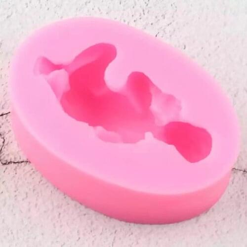 3D Baby Shape Silicone Mold Sugar Mold Chocolate Mold fondant Cake decorating Tool