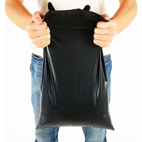 50pcs/Lot Logistics Courier Bag Courier Envelope Shipping Bags Mail Bag Mailing Bags Black Self Adhesive Seal Plastic Pouch