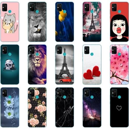 C Case For HONOR 9A Case 6.3" Soft Tpu Phone silicon Cover for Huawei Honor 9A 9 A MOA-LX9N Back Protective Coque Funda Shell