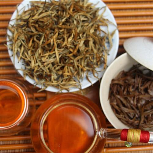 Yunnan Black Chinese Tea Dian Hong Jin Ya Golden Monkey Black Chinese Tea Natural Tea