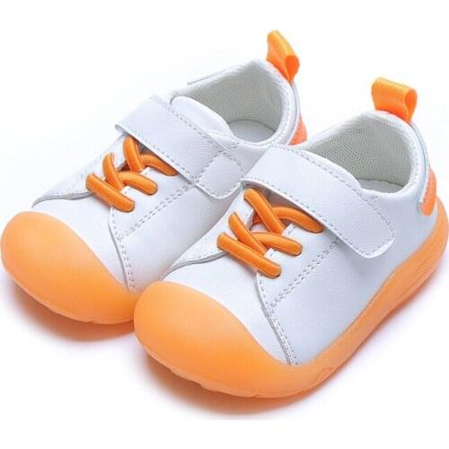 CUZULLAA Baby Girls Soft Sole Casual Shoes Kids Boys Colorful Sole Flat Shoes Baby Children Fashion Sneakers Size 14-25