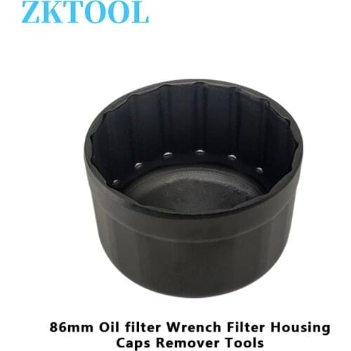 Automotive Oil Filter Cartridge Wrench, 86mm, 16 Pin, Removable Cover, Replacement Tools ，Apply to bmw Volvo,Repair Sleeve Tool