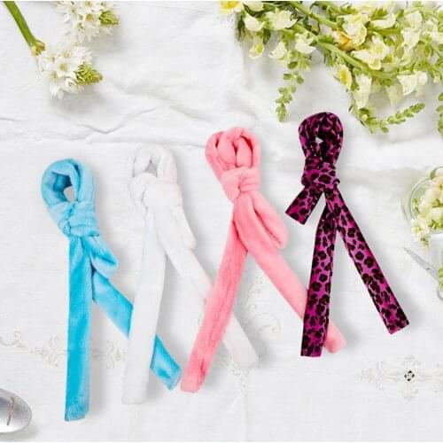 Heatless Curling Rod Headband No Heat Curls Ribbon Hair Rollers Sleeping Soft Headband Hair Curlers DIY Hair Styling Tools