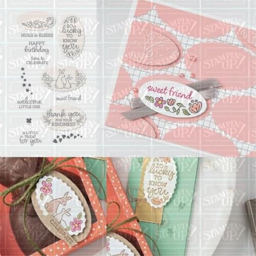 Sweet Friend Metal Cutting Dies and Stamps Stencils for diy Scrapbooking Photo Album Decorative Embossing PaperCard Crafts Die