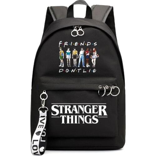 Mochila Feminina Stranger Things Women Backpack Harajuku School Bags for Girls College Students Laptop Backpack Travel Rucksack
