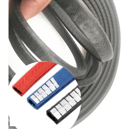 Universal 5M door anti-collision strip steel plate protection strip shape for Porsche Cayenne Macan Macan S Panamera Cayman