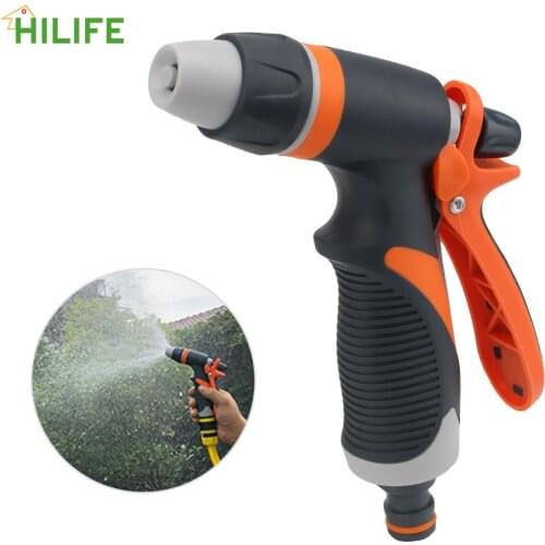 High Pressure Car Washing Gun Spray Lawn Watering Hose Sprinkler Nozzle Garden Tools Adjustable Multifunction Handheld
