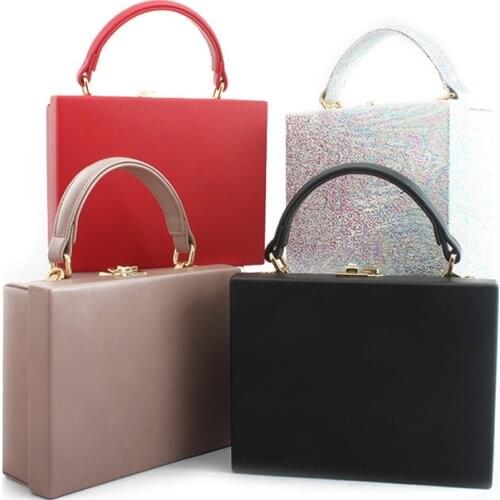 High Quality Fashion Small Square Bag Leather Luxury Handbag Women Bags Designer Women PU Leather Shoulder Bag Bolso Mujer