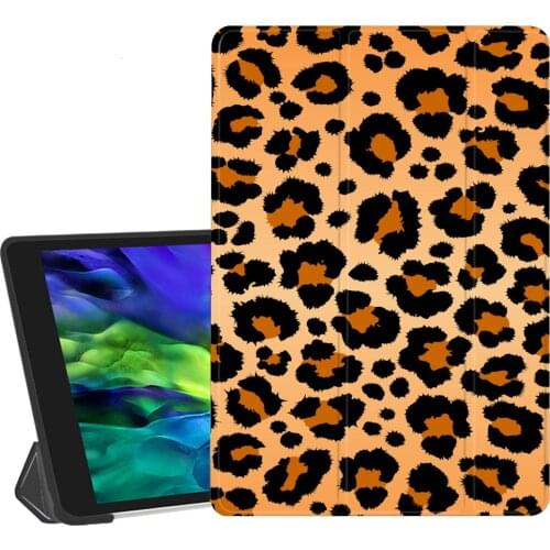 Leopard Pattern Animal for Air 4 10.2 iPad 8th Generation Case 7th 6th Pro 11 2020 Mini 2 3 5 Cover Silicone Pro 9.7 10.5 Air 3