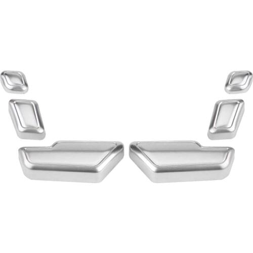 Car Seat Adjust Button Switch Cover Decorative Sticker Trim Car Interior Decorative Accessory For Mercedes Benz C E GLK GL Class