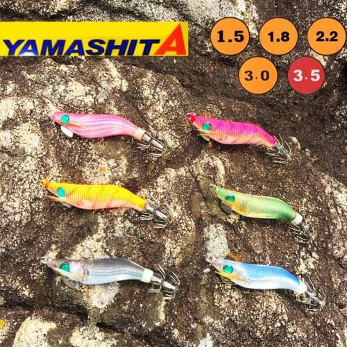 European and American version of luminous wood shrimp squid sea fishing hook lure bait blow tube hook bazooka EGI Japan