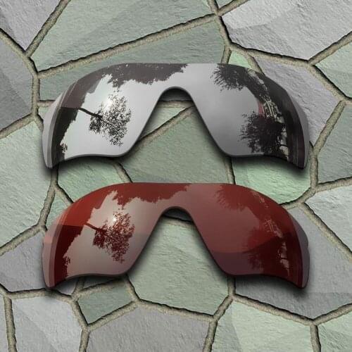 Chrome&Bronze Brown Sunglasses Polarized Replacement Lenses for Oakley Radar Path