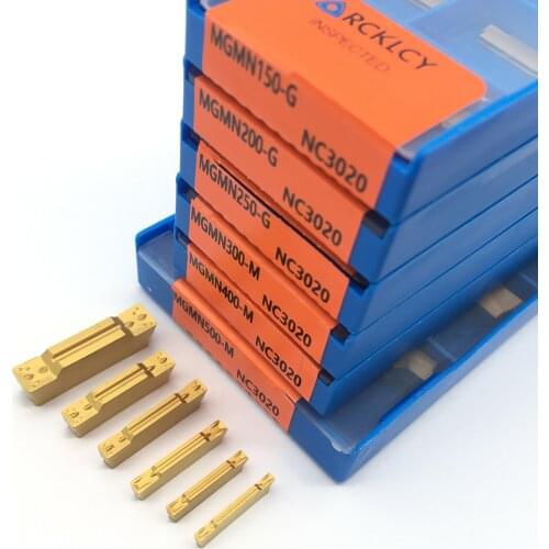 Grooving tool MGMN150 MGMN200 MGMN250 MGMN300 MGMN400 MGMN500 NC3020 high quality Grooving carbide insert turning tools insert