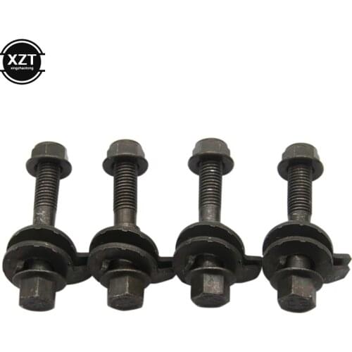 4pcs 13mm 12mm Wheel Alignment Camber Adjustment Screw Bolt Kit Cam Bolt Fits 13mm 12mm Wheel Alignment Tire Eccentric screw