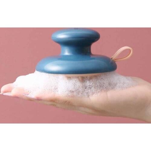 Multifunctional Shampoo Brush Silicone Head Massage Comb Bath Massage Brush Handheld Hair Cleaning Brush Comb Head Care Tool