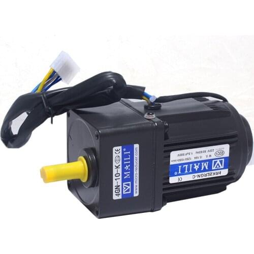 25W 220V adjustable speed motor AC gear / geared motor Reversible motor 4RK25GN-C