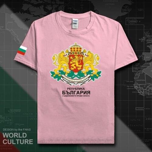 Bulgaria Bulgarian men t shirt fashion 2018 jerseys nation tshirt team 100% cotton t-shirt clothing top country sporting BGR 20