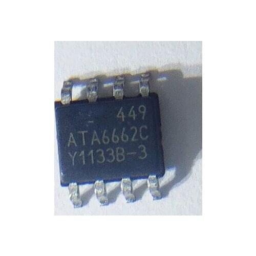 10PCS/LOT ATA6662 ATA6662C ATA6662C-TAQY SOP-8 New original