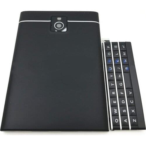 Original For BlackBerry Passport Q30 Full Complete Mobile Phone Housing Cover Case Back cover +Top Cover + English Keypad