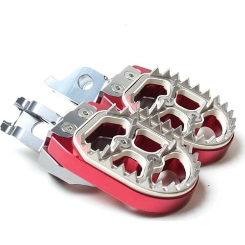 Motocross Dirt Pit Bike Foot Pegs FootRest Footpegs Rests Pedals For CR CRF CR125 CR250 CR500 CRF250 CRF450