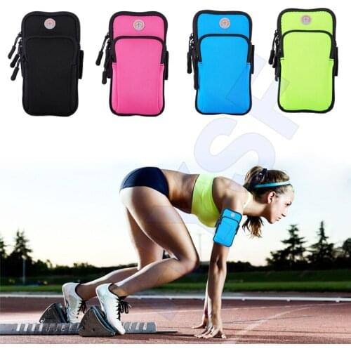Running Armband Phone Case Holder High Quality Phone Bag Jogging Fitness Gym Arm Band for iPhone Samsung Huawei