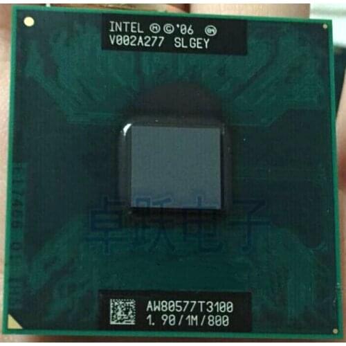 Intel Laptop CPU T3100 1.90/1M/800 scrattered pieces Free shipping