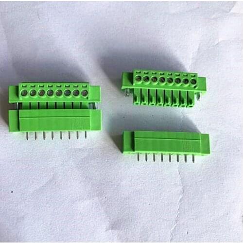 10sets 2p/3p/4p/5P-18p 2EDGKM-3.81mm with ear plug connector 15EDGKM with screw lock 2-24pin straight or curved pin