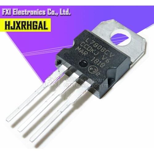 10PCS L7808CV TO220 L7808 TO-220 7808 LM7808 MC7808 stabilivolt voltage-regulator tube New original