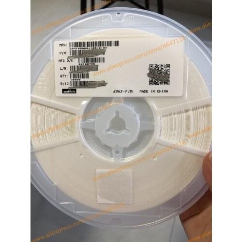 Free Shipping 10000PCS/plates NEW GRM155R60J105KE19D 1uF(105) 105K 10% 6.3V X5R 0402 SMD