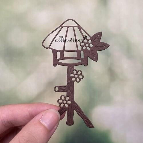 Flower Wooden House Metal Cutting Dies Stencils Die Cut for DIY Scrapbooking Album Paper Card Embossing