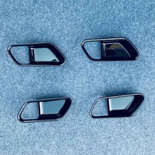 For 2021 Nissan NOTE Accessories ABS Chrome Inner Door Handle Bowl Inside Door Bowl Frame Protector Trim Sticker Car Styling
