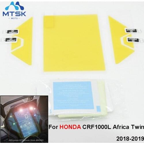 For Honda CRF1000L Africa Twin CRF 1000L 2018 2019 2020 Cluster Scratch Screen Protection Film Dashboard Screen Protector