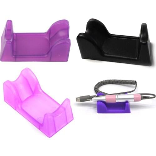 1pcs Random Plastic Electric Nail Craft Drill File Bit Manicure Machine Pen Holder Stand For Nails Art