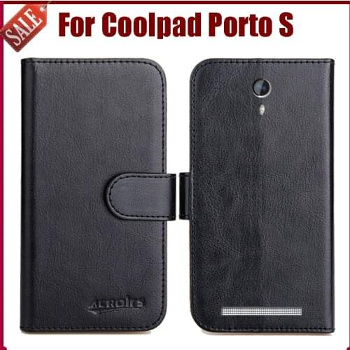 Hot Sale! Coolpad Porto S Case New Arrival 6 Colors High Quality Flip PU Leather Protective Phone Case For Coolpad Porto S Cover