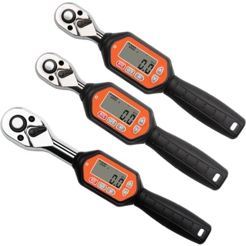 HOSONO MINI digital torque wrench 1/4inch 3/8inch 1/2inch Professional bike car repair adjustable torque wrench Hand Tools