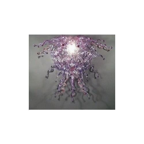 Beautiful Modern Luxury Chandeliers LED Bulbs Colorful Hand Blown Murano Glass for Hotel 110/120/220/240V