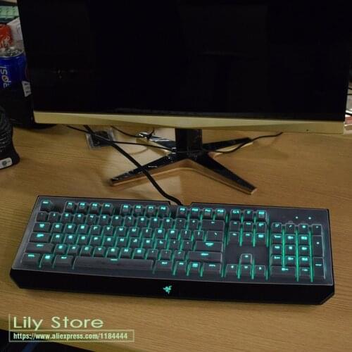 For Razer Blackwidow Ultimate Stealth 2016 Mechanical Waterproof And Dustproof Transparent Keyboard Skin Cover Protector