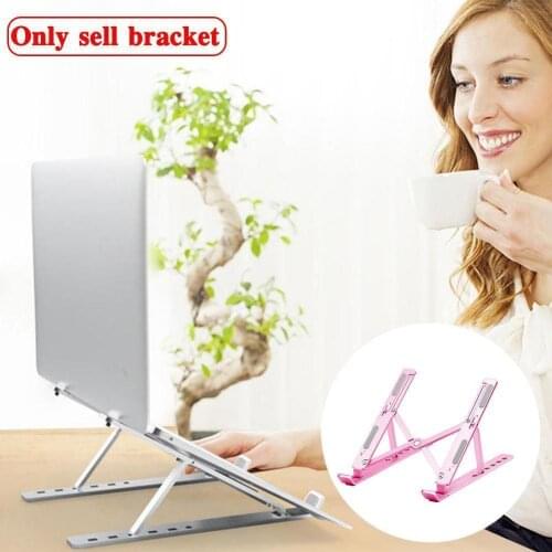 Foldable Laptop Stand Tablet Stand is Suitable for Macbook Air Pro Ipad Plastic Lazy Stand Cooling Lift Adjustment Support Frame