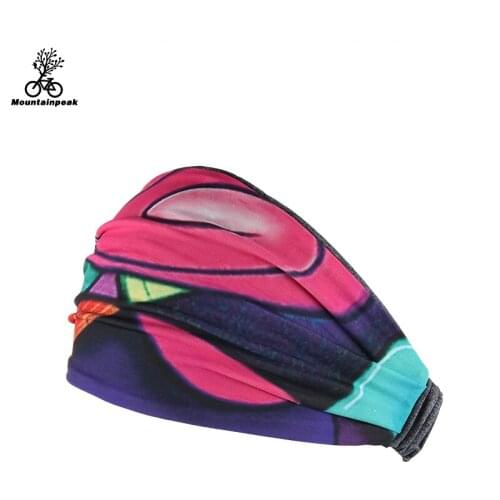 Mountainpeak 2017 Exercise Yoga Fitness Running with Female Sweatband Beam Hoop Male Sweat Headband High Elastic Band