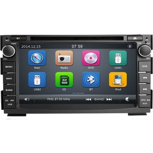 7"2din Car Radio Car DVD Player Multimedia For Kia Ceed 2010 2011 2012 Venga GPS Glonass Navigation Audio Stereo Head unit Video