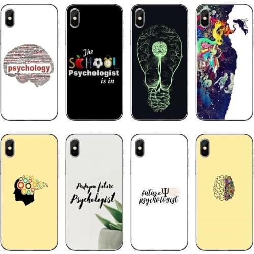 Psychologist Profession Psychology Phone Case For iPhone 12 11 Pro Max Mini XS Max XR X 8 7 Plus 6 6S Plus 5 5S SE 2020